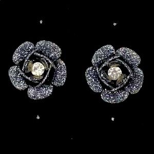 Betsy Johnson Silver Roses